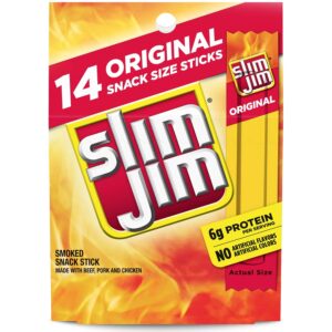 Slim Jim Smoked Meat Sticks